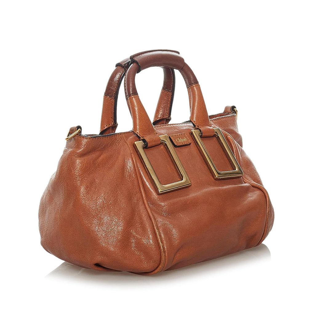 Chloe Ethel Leather Satchel (SHG-29095)