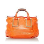 Chloe Ethel Leather Satchel (SHG-31487)