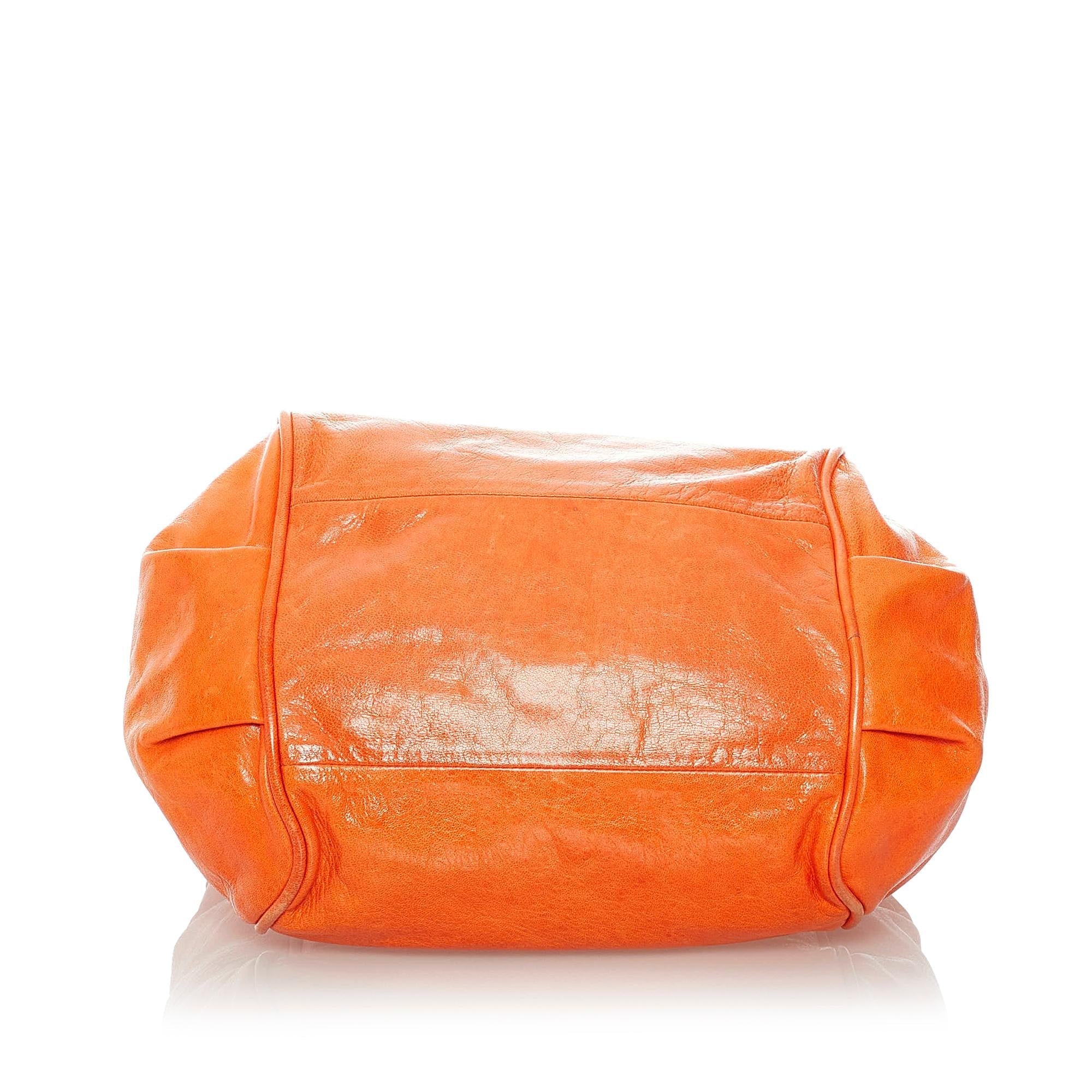 Chloe Ethel Leather Satchel (SHG-31487)