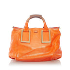 Chloe Ethel Leather Satchel (SHG-31487)