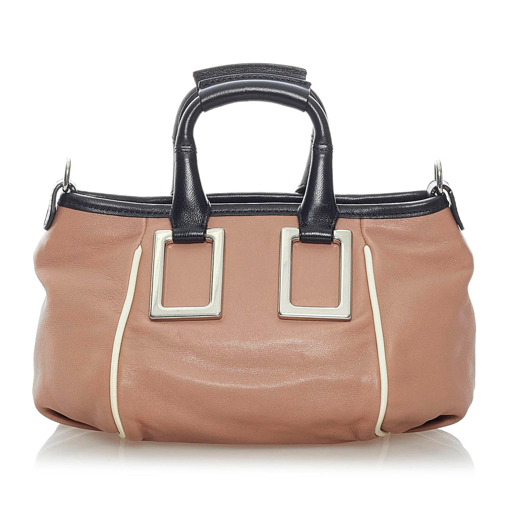 Chloe Ethel Leather Satchel (SHG-32101)