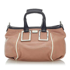 Chloe Ethel Leather Satchel (SHG-32101)