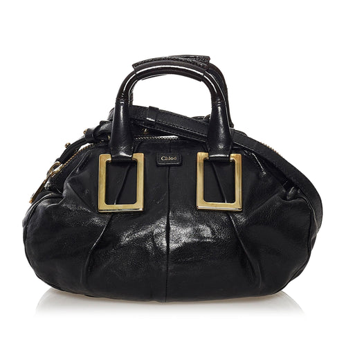 Chloe Ethel Leather Satchel (SHG-32227)