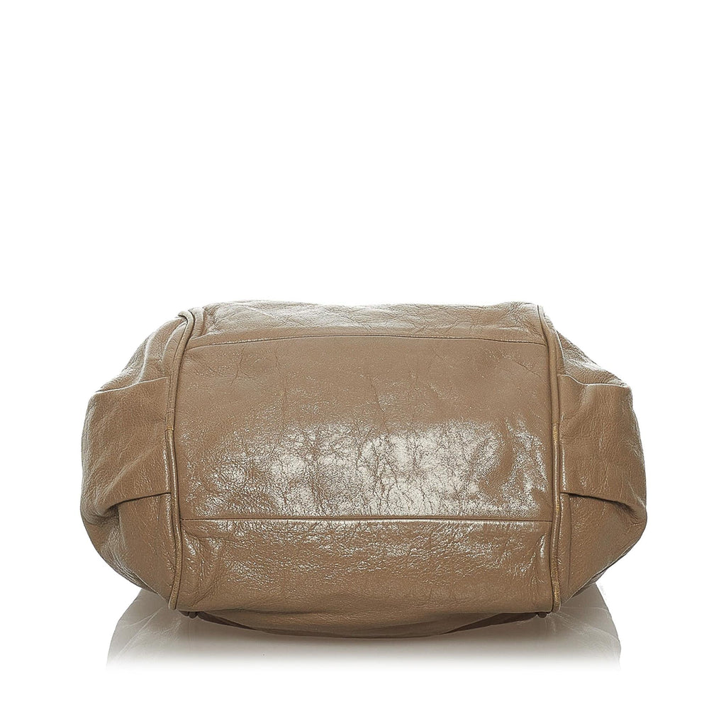 Chloe Ethel Leather Satchel (SHG-33938)