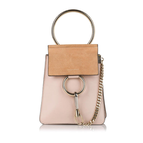 Chloe Faye Bracelet Leather Crossbody Bag (SHG-37378)