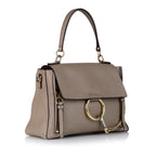 Chloe Faye Day Leather Satchel (SHG-34894)
