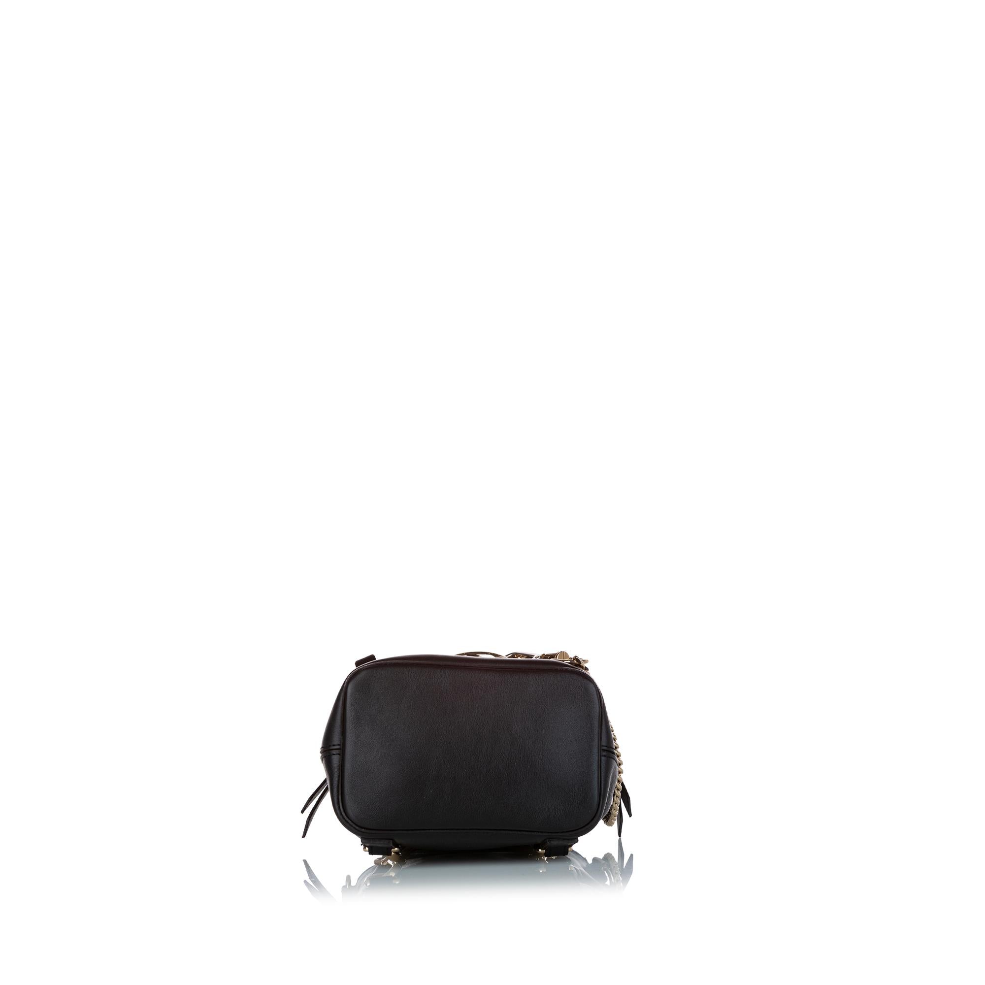 Chloe Faye Leather Backpack (SHG-26630)
