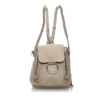 Chloe Faye Leather Backpack (SHG-29915)