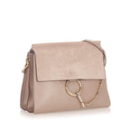 Chloe Faye Leather Crossbody Bag (SHG-20641)