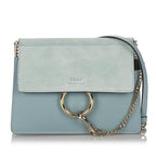 Chloe Faye Leather Crossbody Bag (SHG-26960)