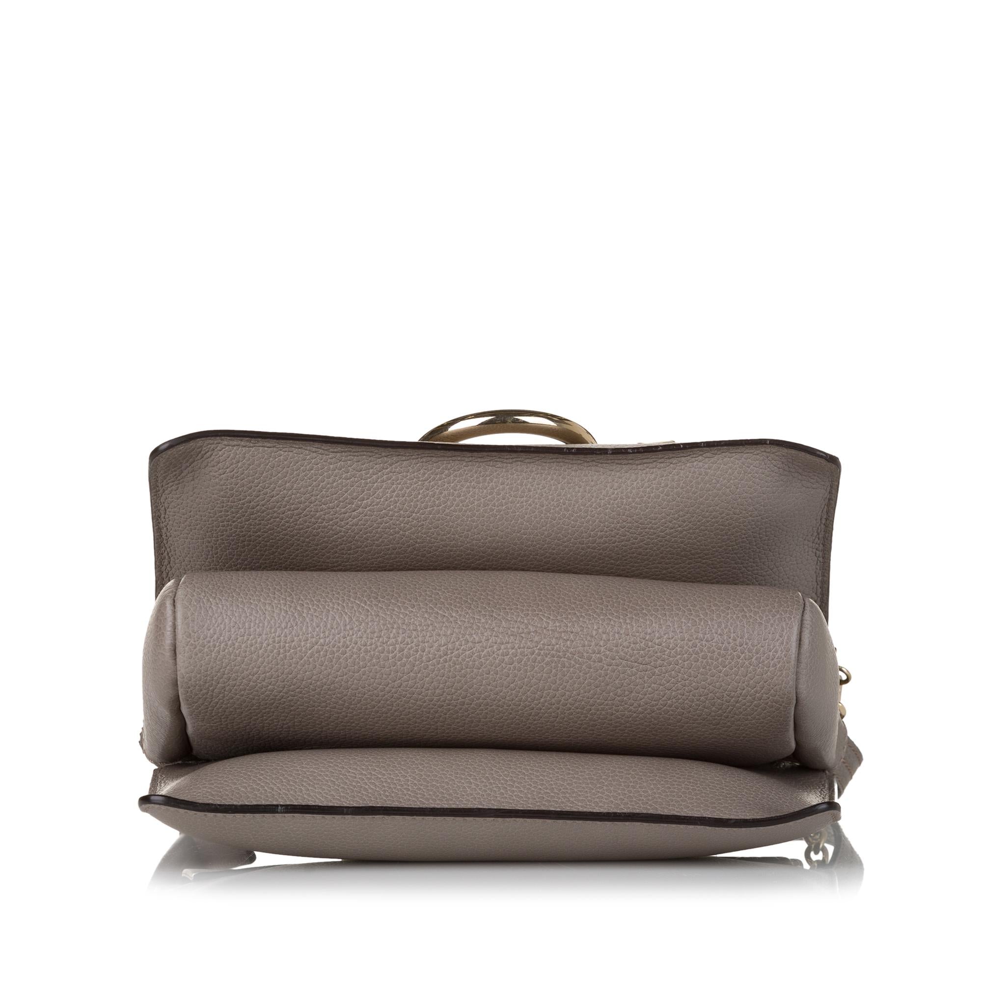 Chloe Faye Leather Crossbody Bag (SHG-31425)