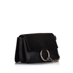 Chloe Faye Leather Crossbody Bag (SHG-31723)