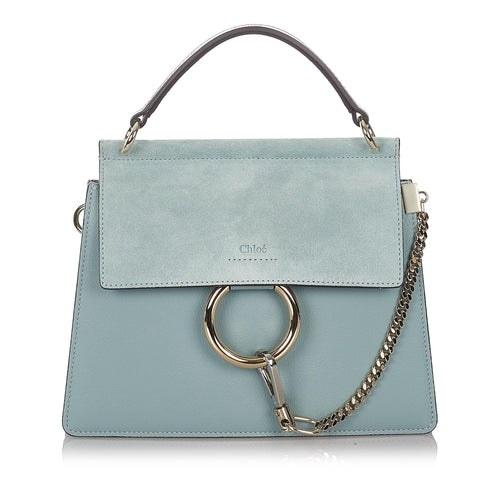Chloe Faye Leather Satchel (SHG-26896)