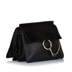 Chloe Faye Leather Shoulder Bag (SHG-31240)