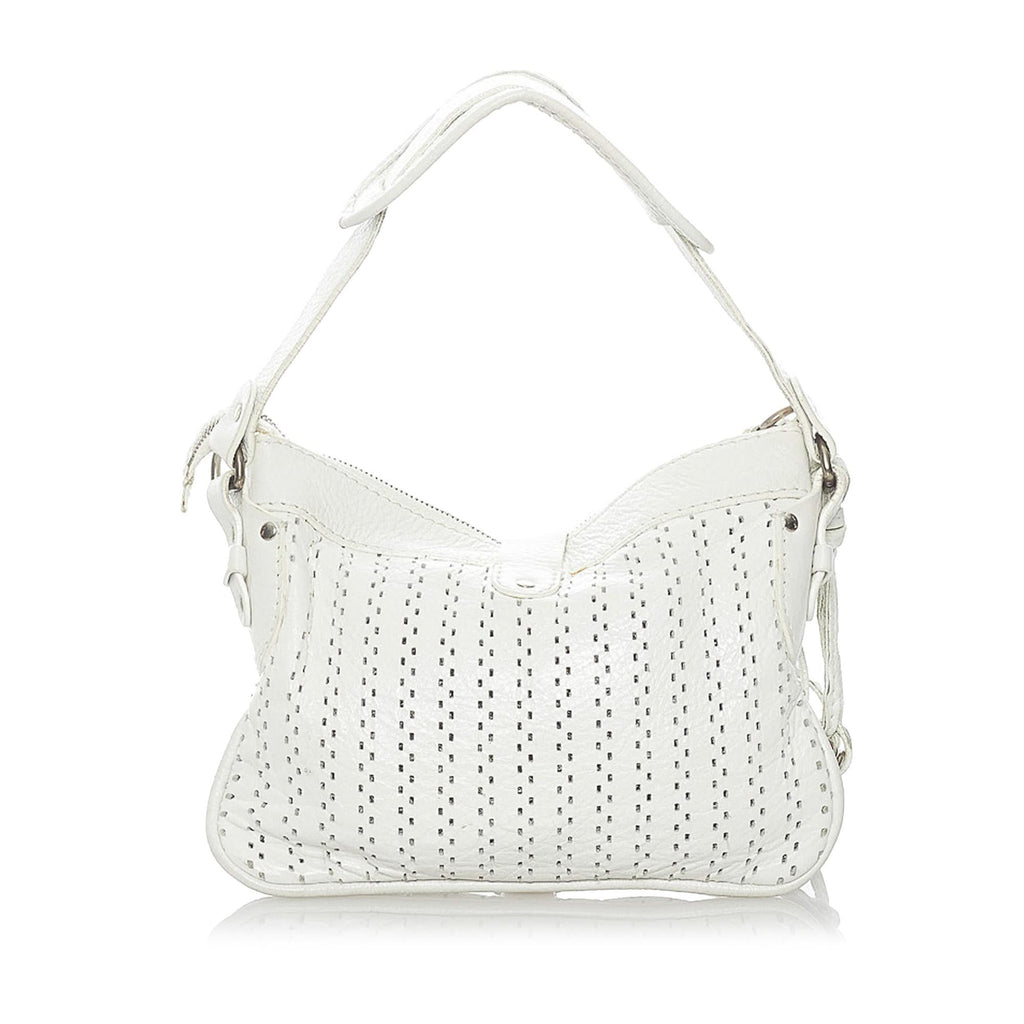 Chloe Kerala Perforated Leather Shoulder Bag (SHG-30825)