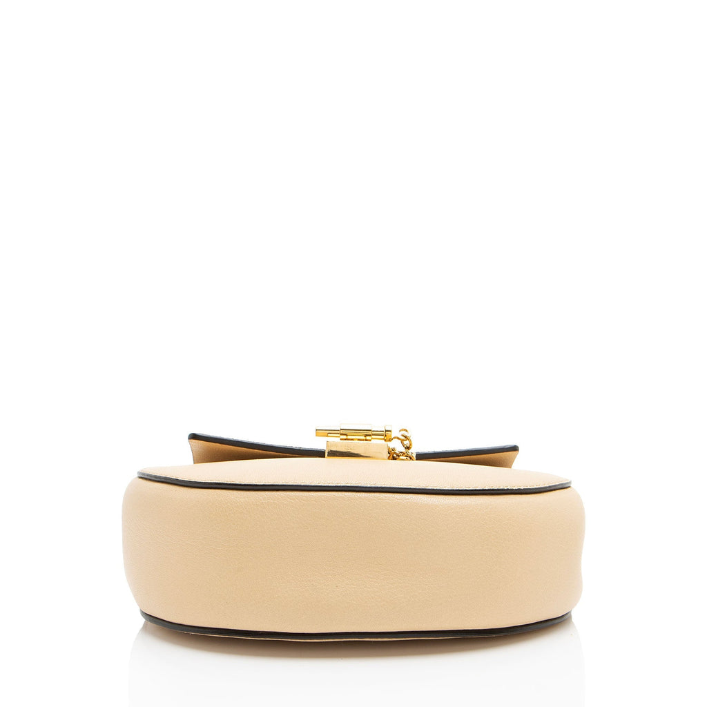 Chloe Lambskin Suede Drew Mini Shoulder Bag (SHF-ai61BQ)