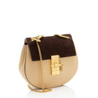 Chloe Lambskin Suede Drew Mini Shoulder Bag (SHF-ai61BQ)