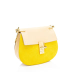 Chloe Lambskin Suede Drew Small Shoulder Bag (SHF-CtvkvY)