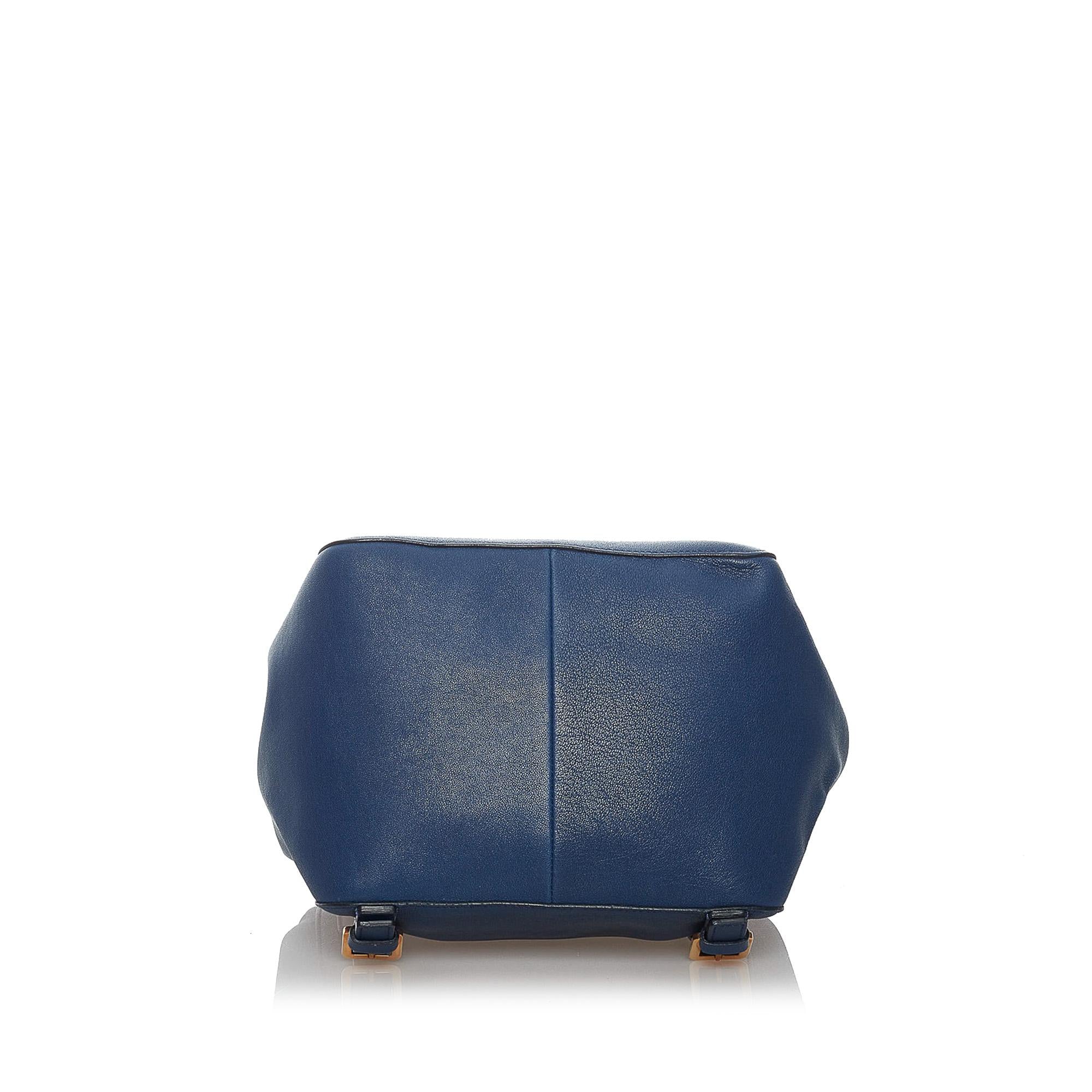 Chloe Leather Backpack (SHG-29909)