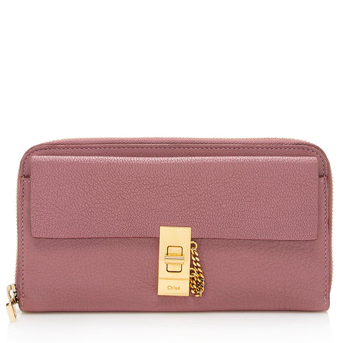 Chloe Leather Drew Long Wallet (SHF-19951)