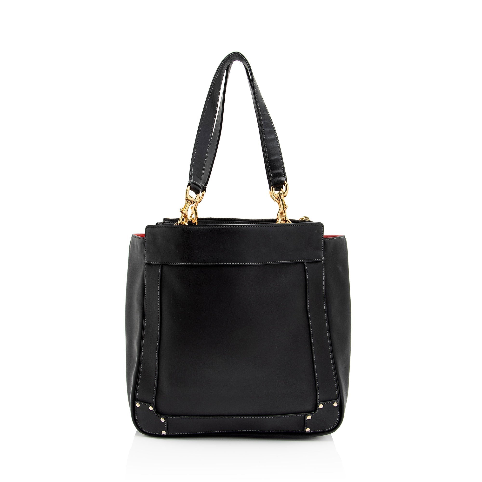 Chloe Leather Eden Tote (SHF-M9tWyL)