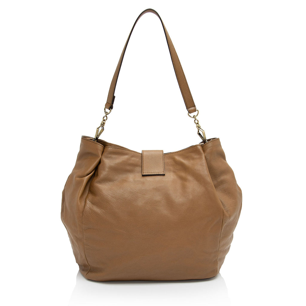 Chloe Leather Elsie Satchel (SHF-d9KrbZ)