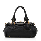 Chloe Leather Paddington Medium Satchel (SHF-19174)
