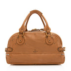 Chloe Leather Paddington Zippered Medium Satchel (SHF-20073)