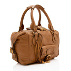 Chloe Leather Paddington Front Pocket Satchel (SHF-22244)