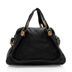 Chloe Leather Paraty Medium Satchel (SHF-18289)