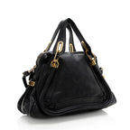 Chloe Leather Paraty Medium Satchel (SHF-18289)