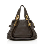 Chloe Leather Paraty Small Satchel (SHF-16203)
