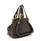 Chloe Leather Paraty Small Satchel (SHF-16203)