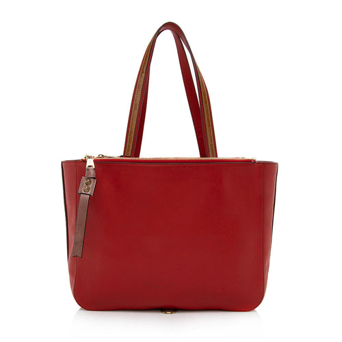 Chloe Leather Sam Medium Tote - FINAL SALE (SHF-15055)