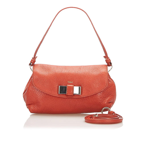 Chloe Leather Satchel (SHG-18806)