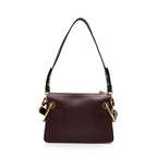 Chloe Leather Suede Roy Small Shoulder Bag - FINAL SALE (SHF-15735)