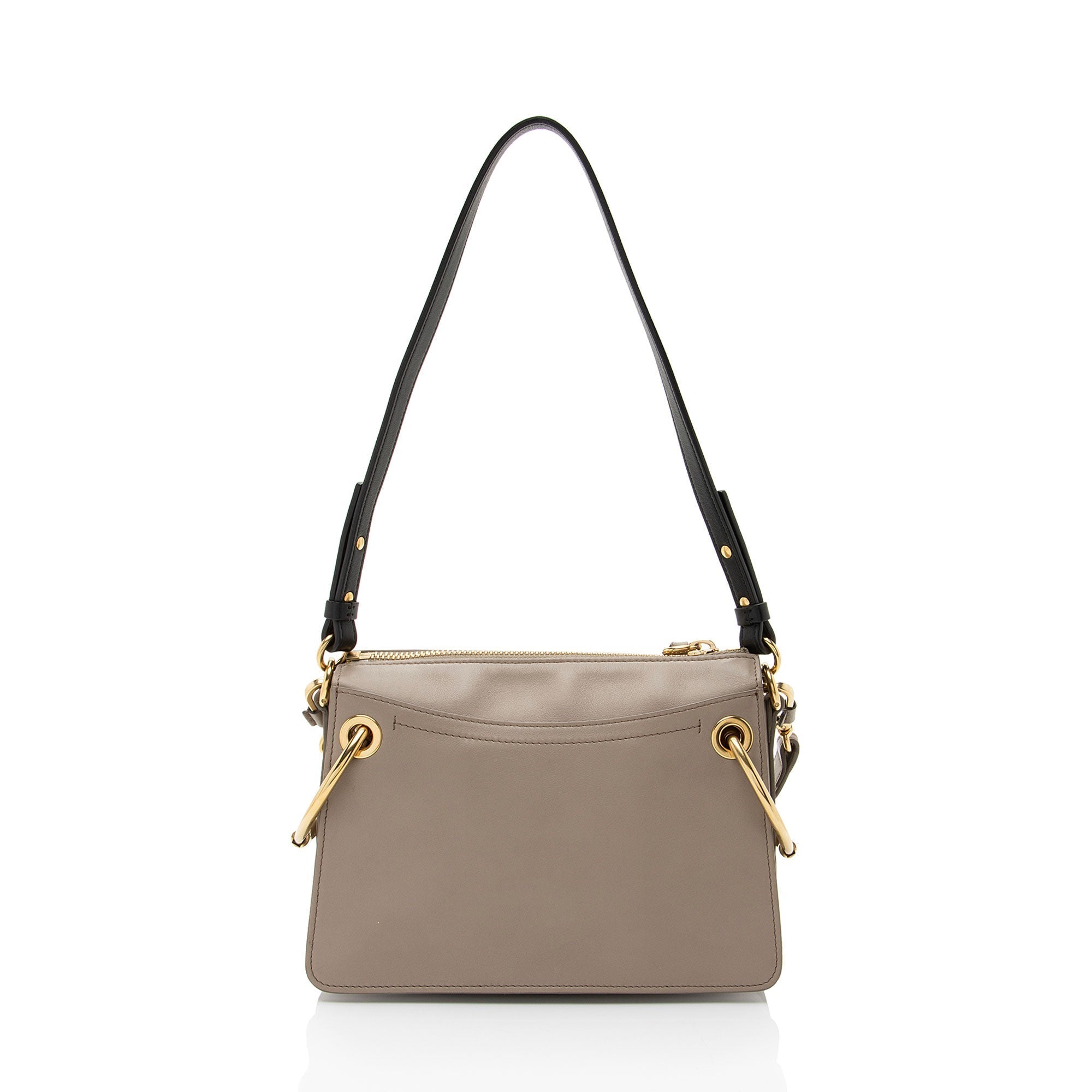 Chloe Leather Suede Roy Small Shoulder Bag (SHF-UF31VI)
