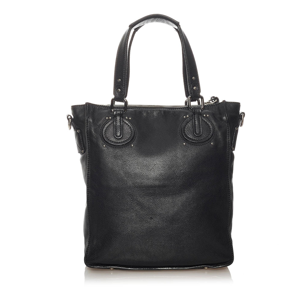 Chloe Leather Tote Bag (SHG-28183)