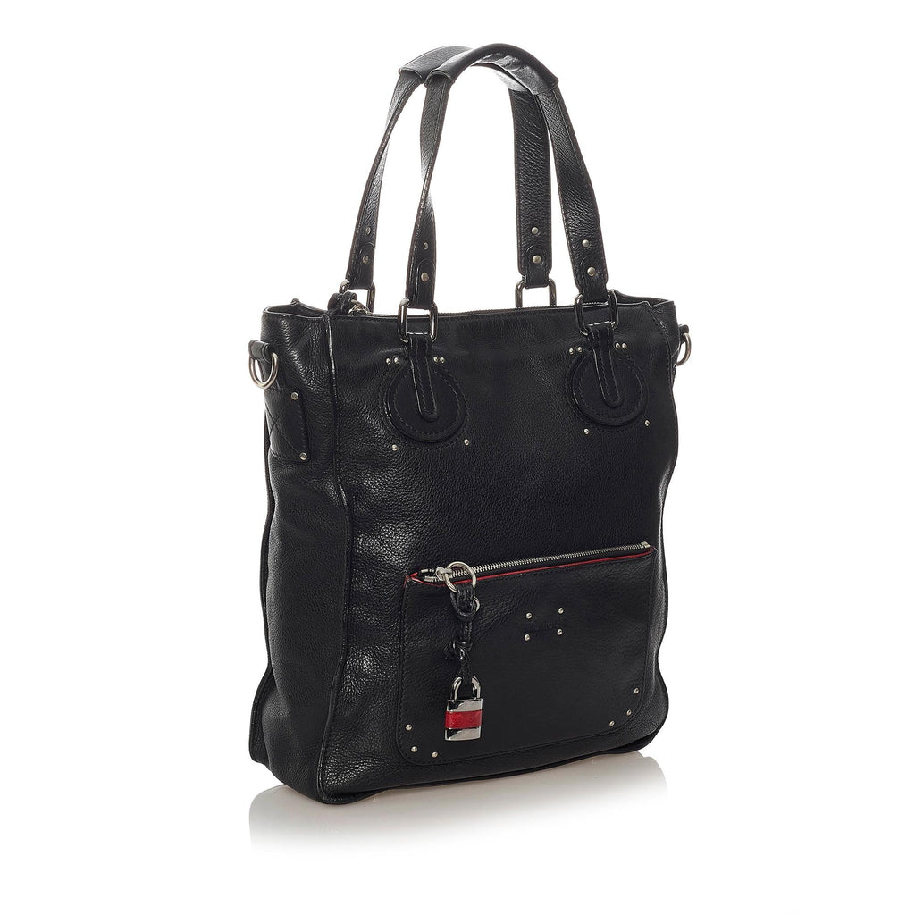 Chloe Leather Tote Bag (SHG-28183)