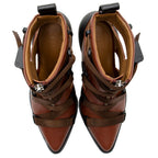 Chloe Leather Tracy Ankle Boots - Size 6.5 / 36.5 (SHF-18837)
