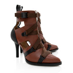 Chloe Leather Tracy Ankle Boots - Size 6.5 / 36.5 (SHF-18837)