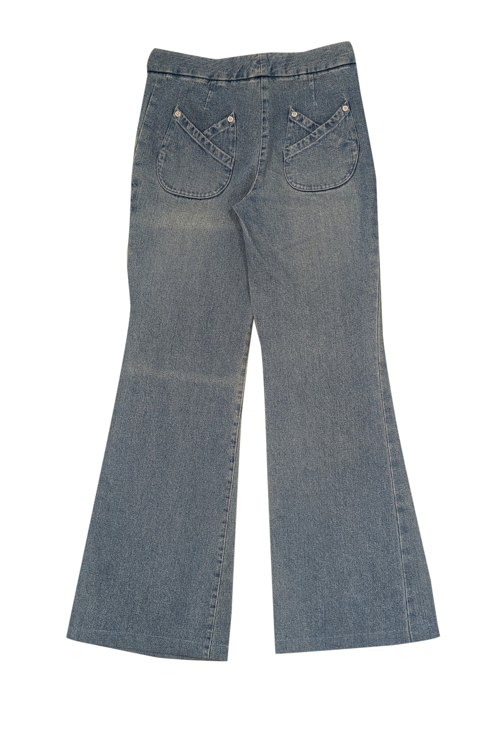 Chloe - Light Wash Wide Leg Jeans Sz 2