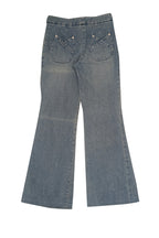 Chloe - Light Wash Wide Leg Jeans Sz 2