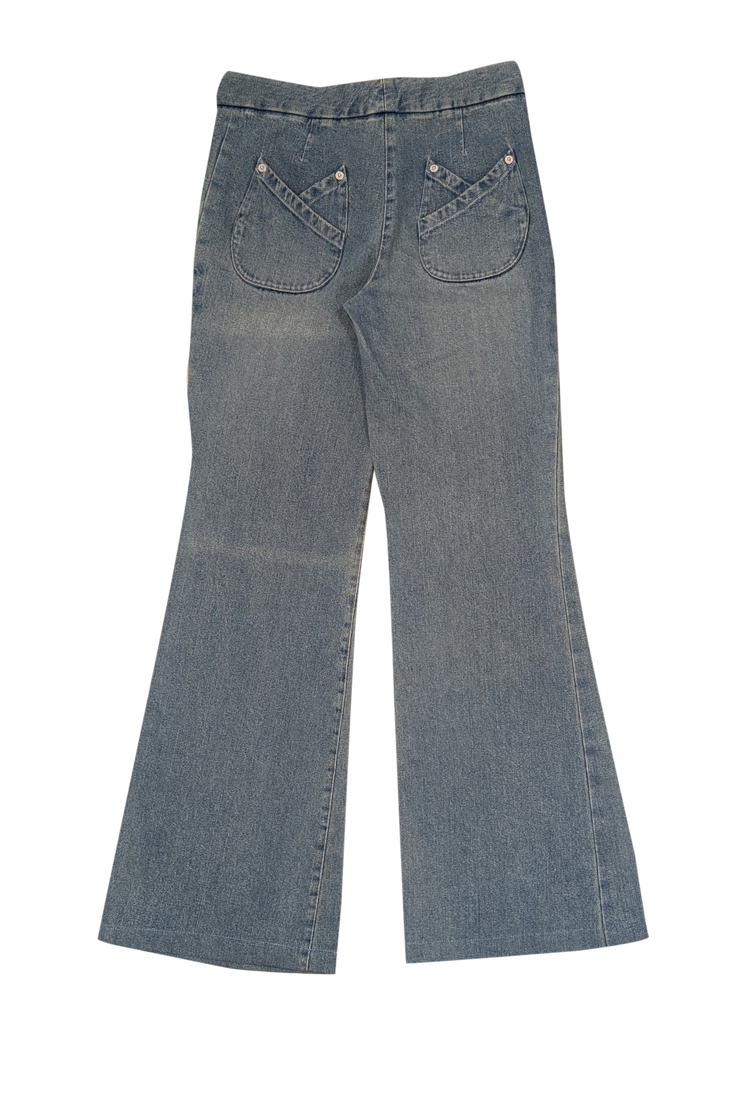 Chloe - Light Wash Wide Leg Jeans Sz 2