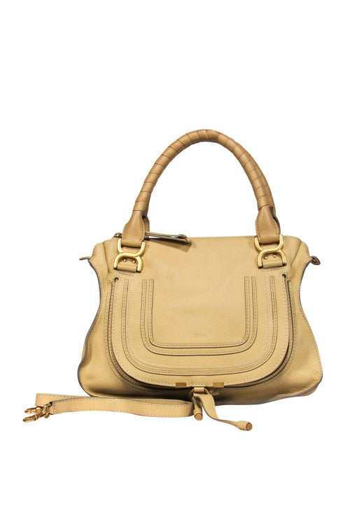 Chloe - Light Yellow Pebbled Leather