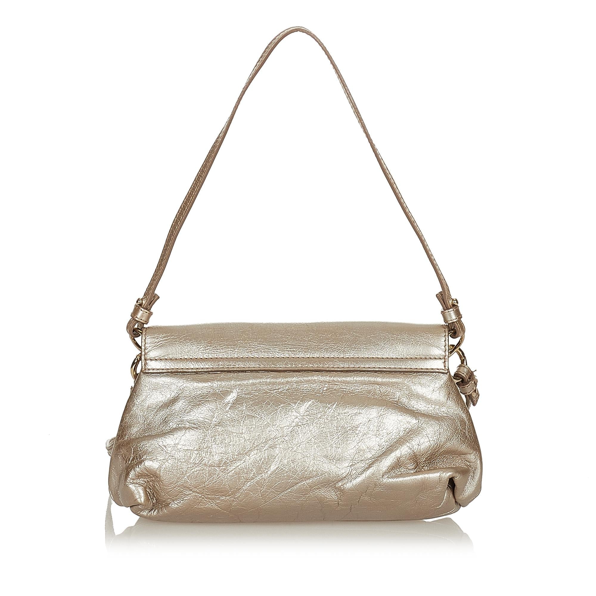 Chloe Lily Leather Satchel (SHG-26959)