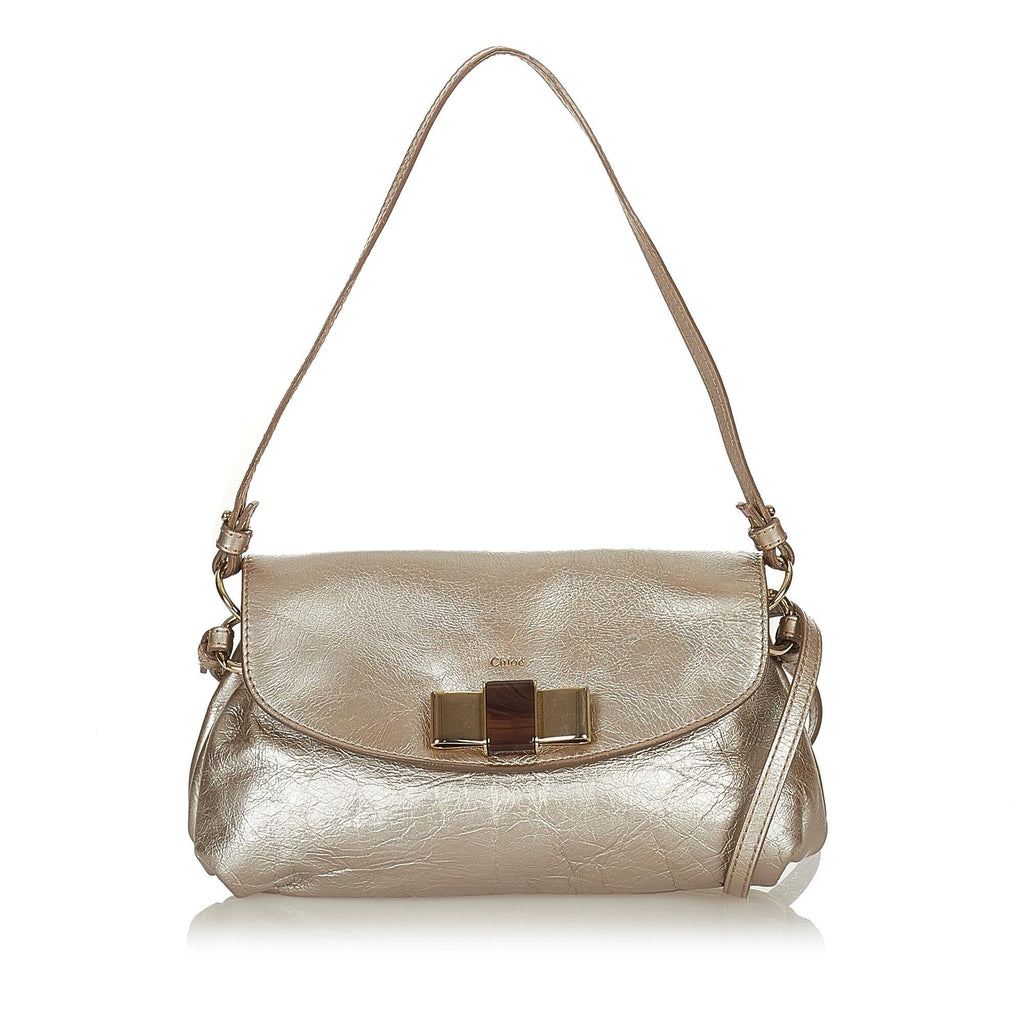 Chloe Lily Leather Satchel (SHG-26959)