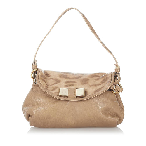Chloe Lily Leather Satchel (SHG-BDMeVo)