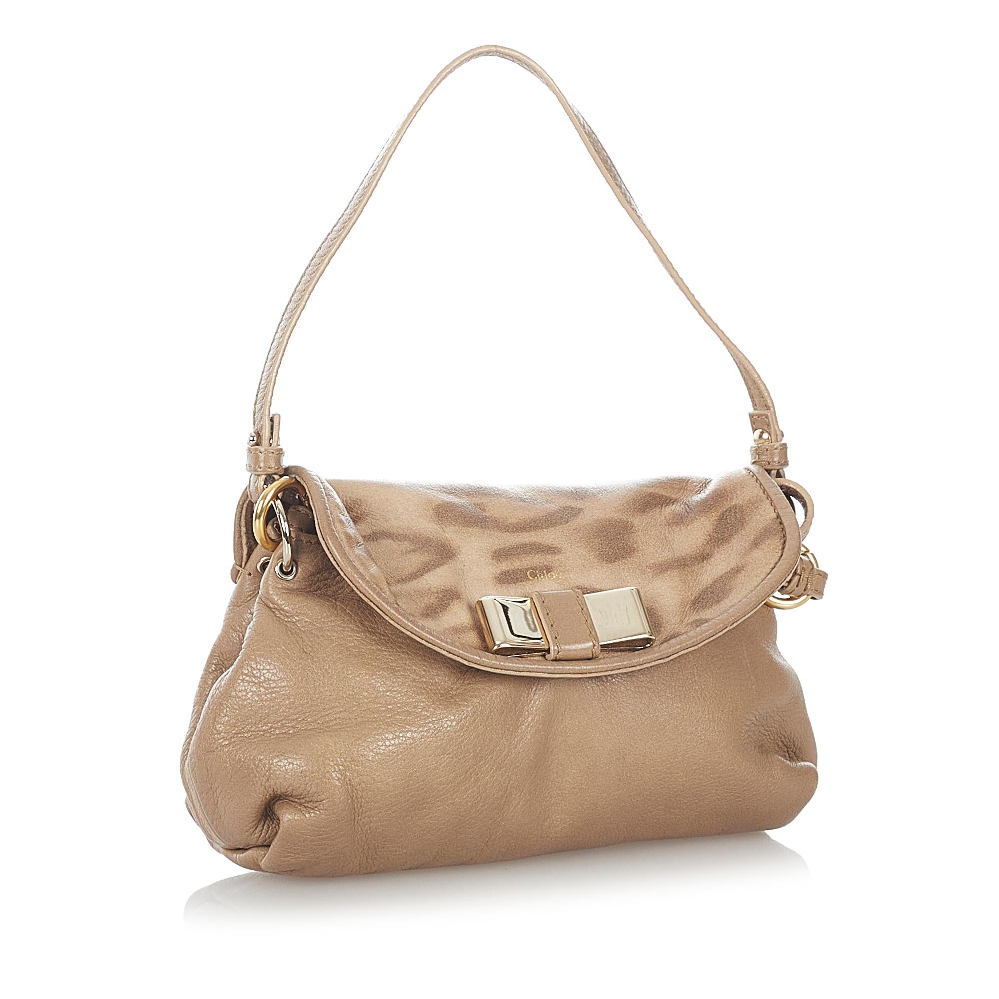 Chloe Lily Leather Satchel (SHG-BDMeVo)