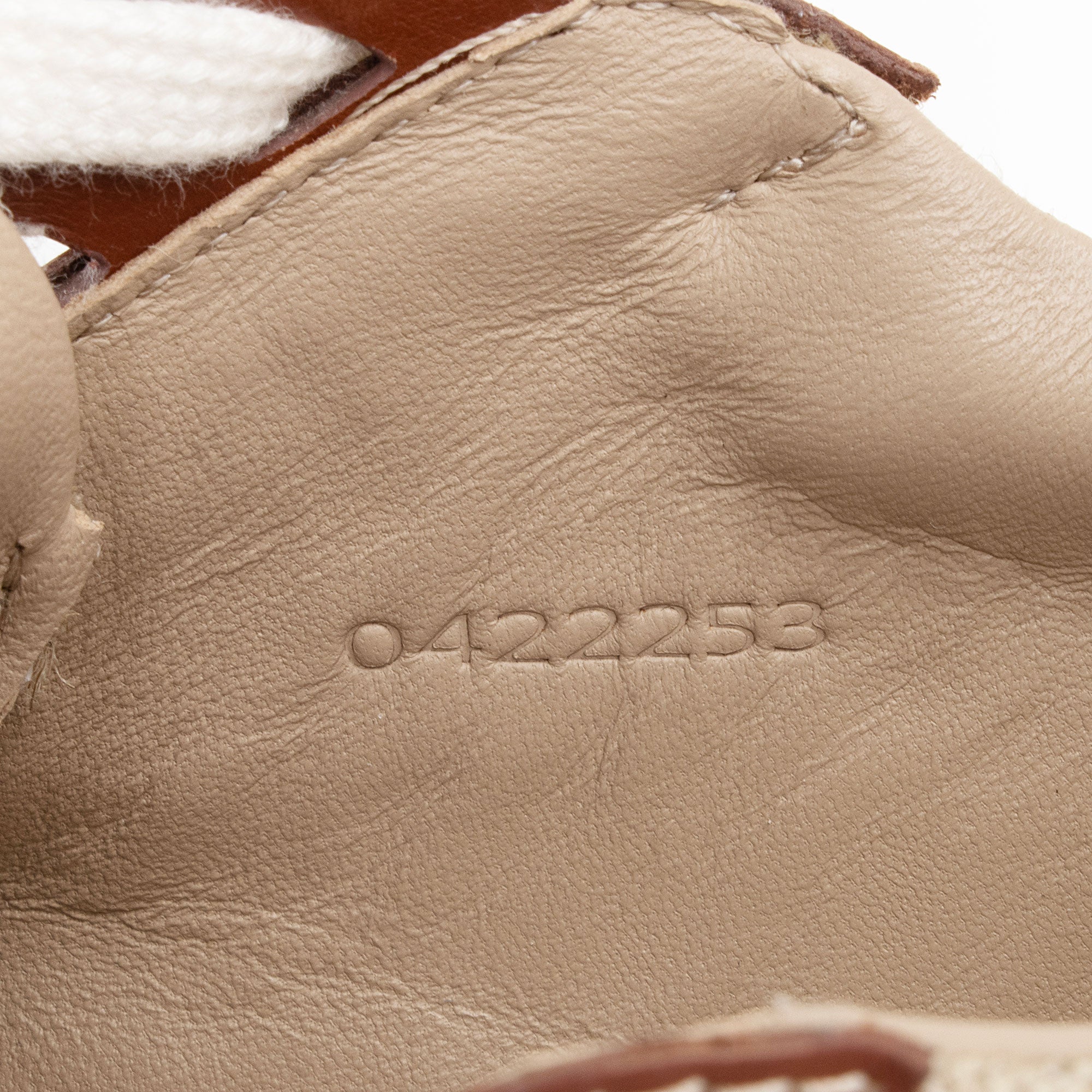 Chloe Linen Calfskin Lauren Sneakers - Size 8 / 38 (SHF-0nouT4)